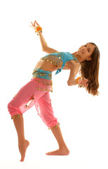 Girl in Oriental Costume