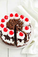 Austrian Black Forest cake.