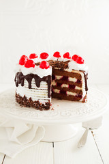 Austrian Black Forest cake.
