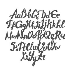 Vector handmade brush script, good lettering eps