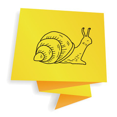 snail doodle