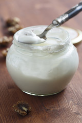 Natural yogurt