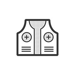 ambulance shirt and medical icon