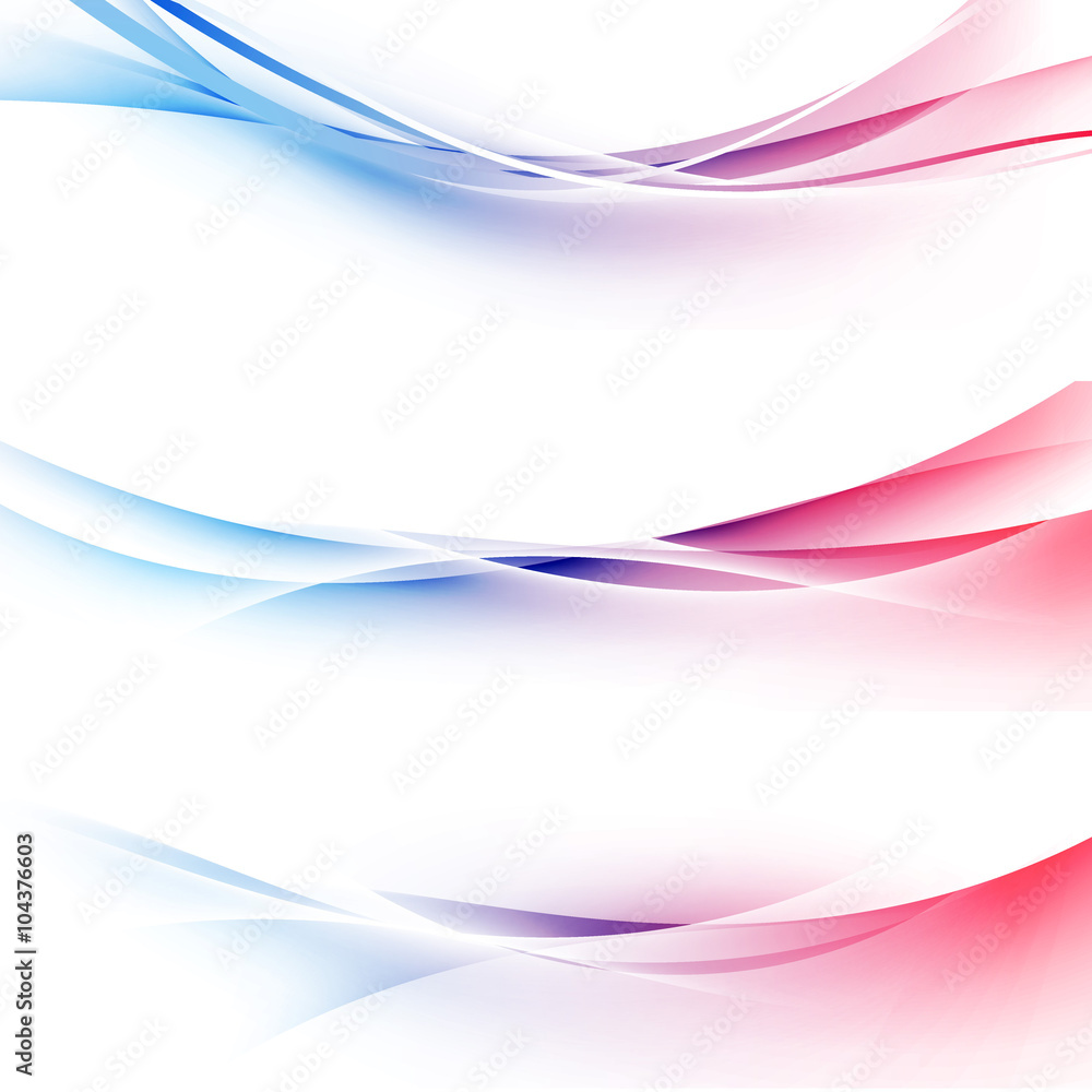 Canvas Prints bright red to blue gradient speed lines