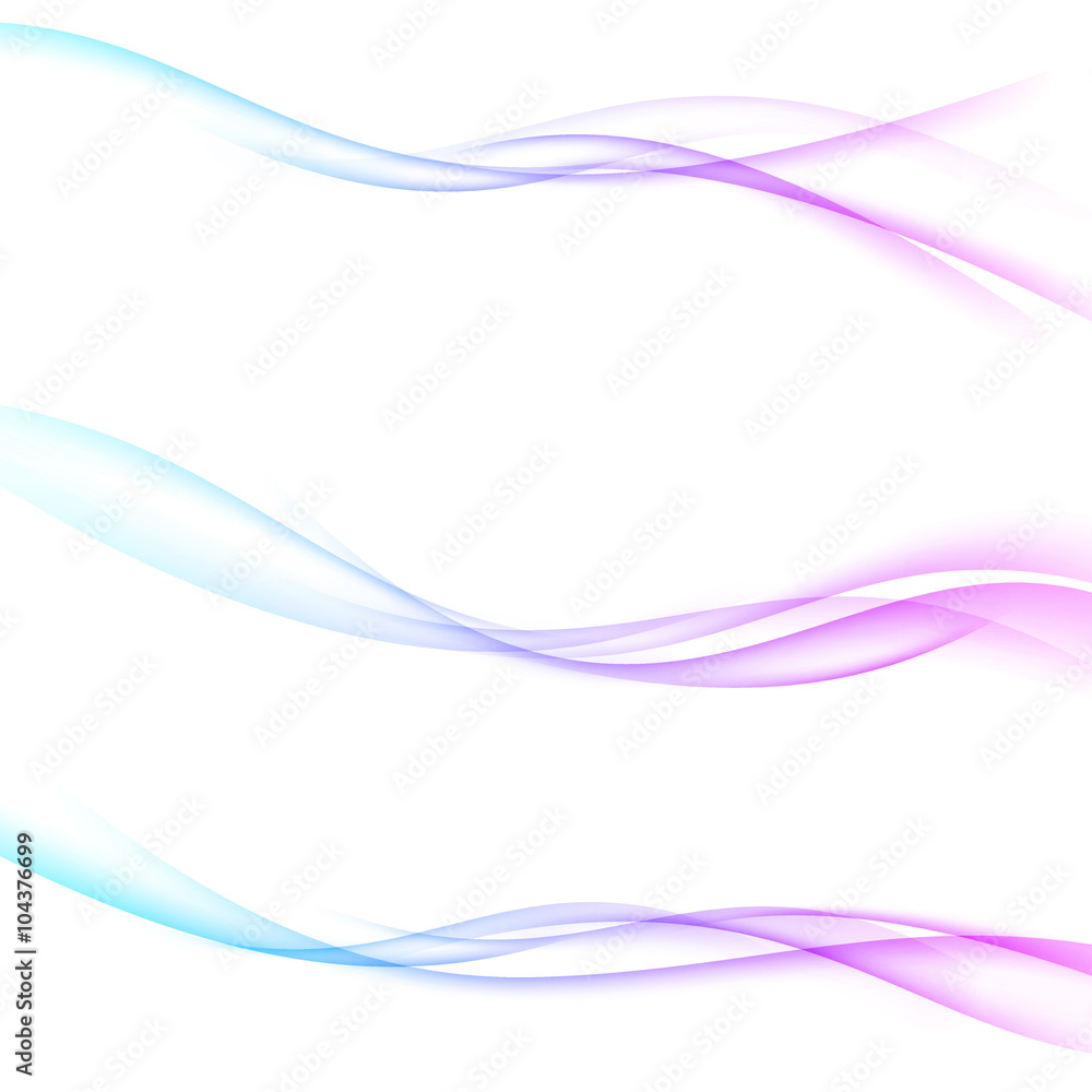 Canvas Prints minimalistic abstract web swoosh wave divider