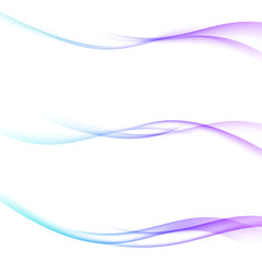 Futuristic bright speed swoosh wave lines