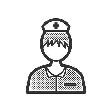 nurse avatar, icon