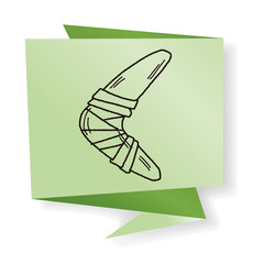 Boomerang doodle