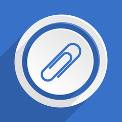 blue flat vector icon
