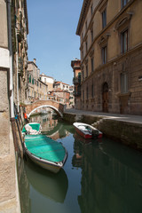 Fototapeta na wymiar Venice Italy city on water
