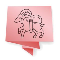 aries Constellation doodle