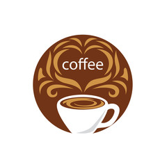 vector logo for coffee