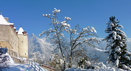 Greyerz im Schnee