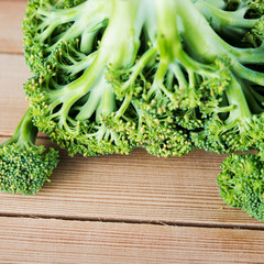 fresh green broccoli