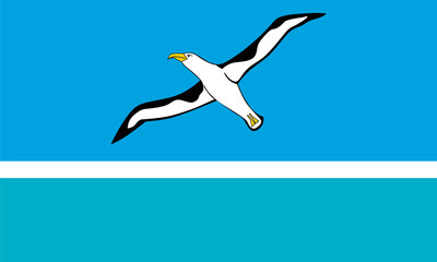 Standard Proportions for Midway Atoll Unofficial Flag