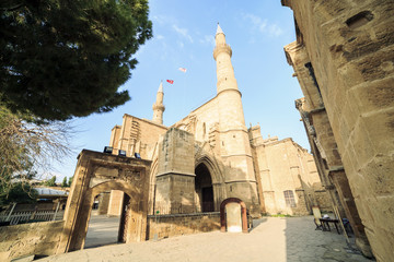 Selimiye Mosque, former Saint Sofia Church, Nicosia, Cyprus