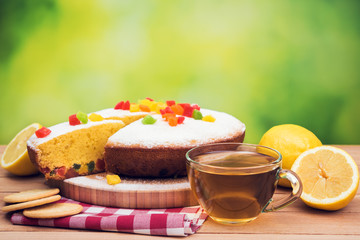 aroma tea and pie