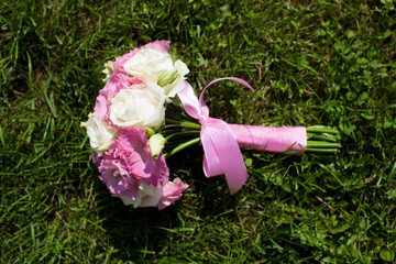 Beautiful bride's bouquet