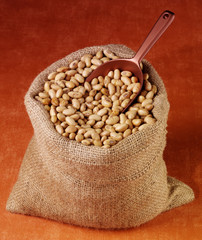 SACK OF ROASTED SOYA NUTS