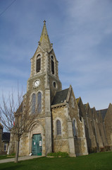 Fototapeta na wymiar L'église de St Cast-le-Guildo