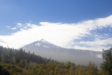 Fototapeta premium View of volcano Teide in Tenerife, Spain