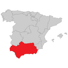 Fototapeta na wymiar Spanien - Andalusien