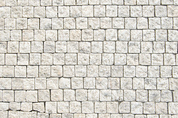 Obraz premium Grey stone pavement background texture