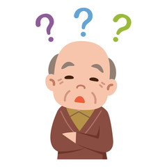 認知症の老人