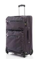 travel bag on white background isolated