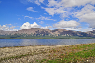 Lake on the Putorana plateau.