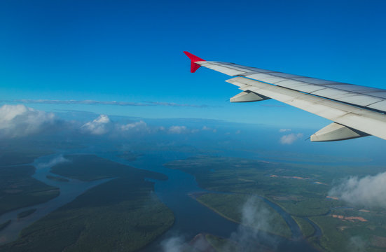 Flying above Krabi,Thailand