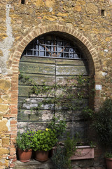 Door in Tuscany, Italy