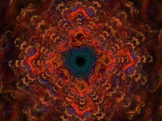 Fractal Pattern Mandala / Fraktal Muster Mandala © Ilya Nikolaevic