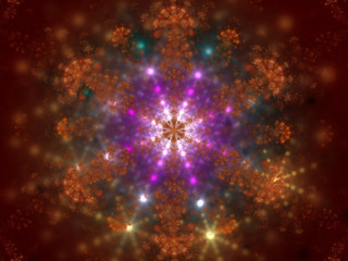 Fractal Pattern new Flower / Fraktal Muster New Flower © Ilya Nikolaevic