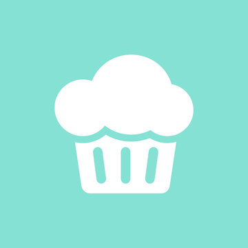 Cake  -  vector icon.