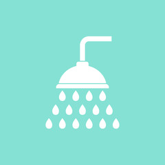 Fototapeta premium Shower - vector icon.