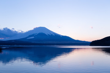 Mount fuji at Lake Yamanaka