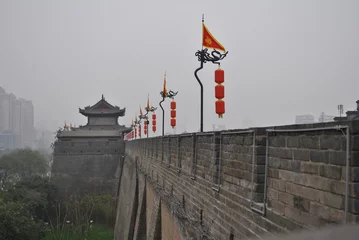Fotobehang Mauer von Xi'an © marcojulian88