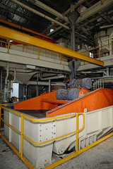 A coal washing machine ready to clean high grade bituminous coal