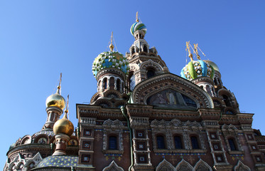 St Petersbourg  ,église de la Résurrection