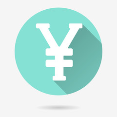 Yen - vector icon.