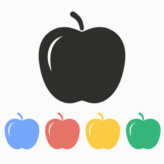 Apple - vector icon.