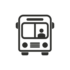 Bus - vector icon.