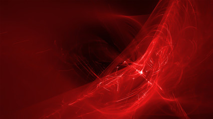 red glow energy wave. lighting effect abstract background.