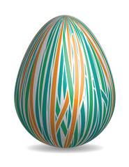 abstract pattern egg
