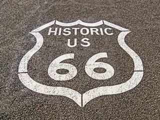 Signe de la Route 66