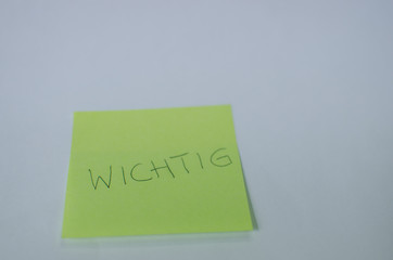 post it wichtig
