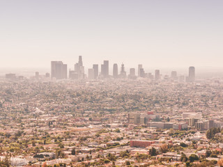 Fototapeta na wymiar LA cityscape, USA