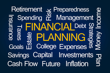 Financial Planning Word Cloud