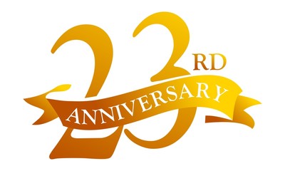 23 Year Ribbon Anniversary 